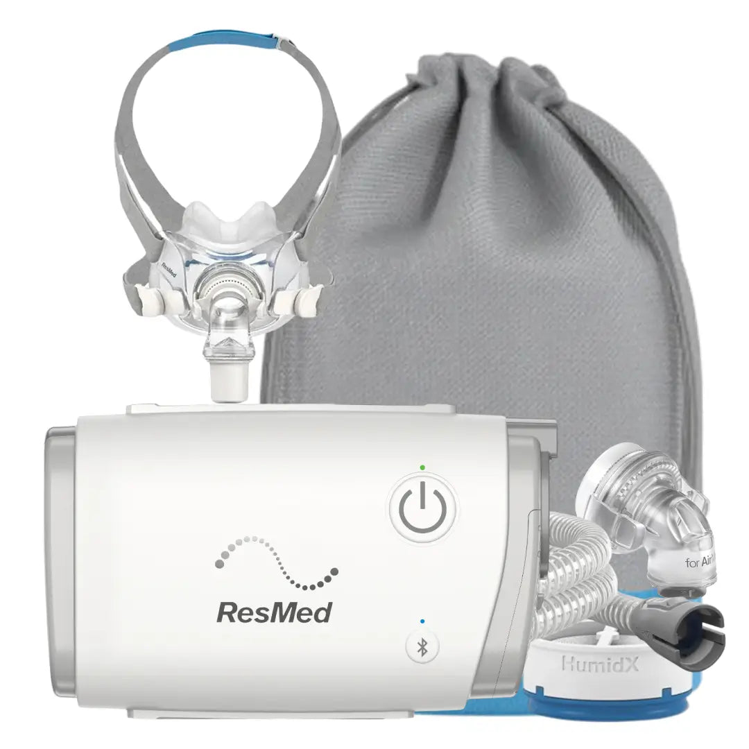 AirMini Travel CPAP Machine with AirFit F30 CPAP Mask Bundle